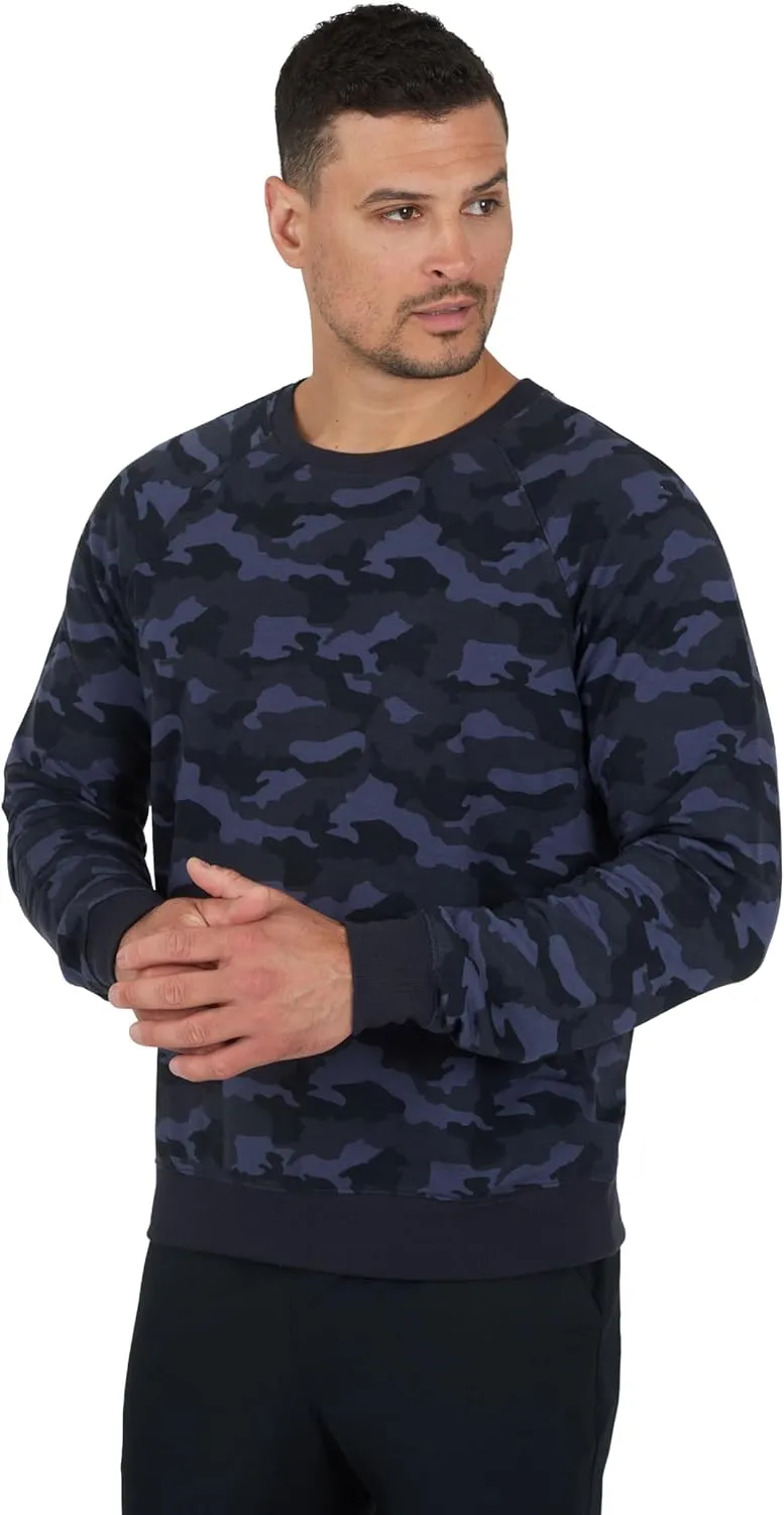 90 Degree By Reflex Men's Terry Brushed Long Sleeve Top