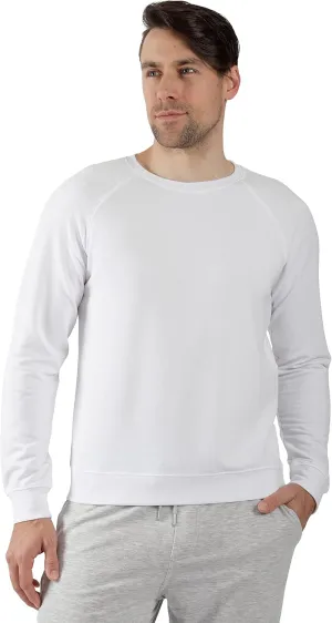 90 Degree By Reflex Men's Terry Brushed Long Sleeve Top