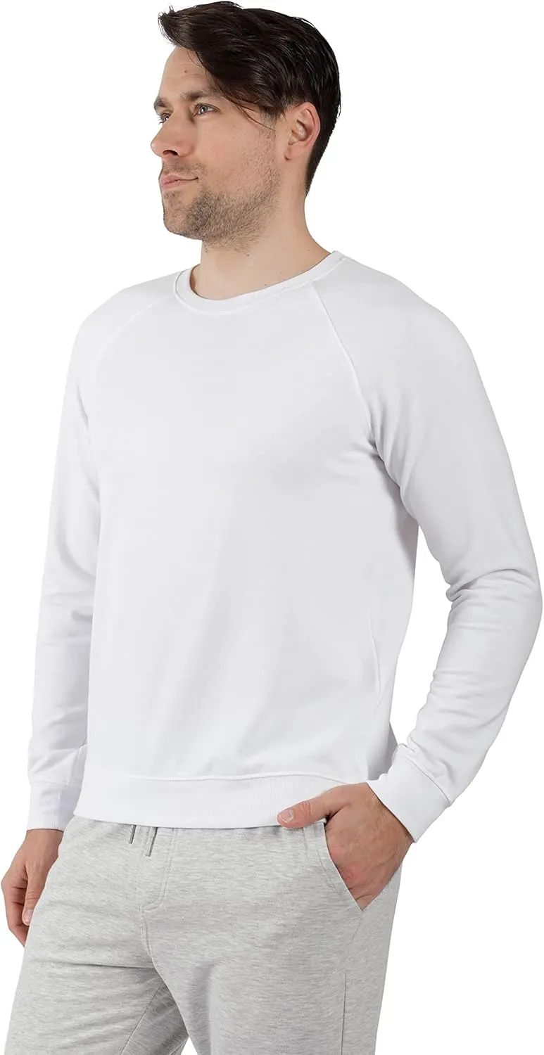 90 Degree By Reflex Men's Terry Brushed Long Sleeve Top