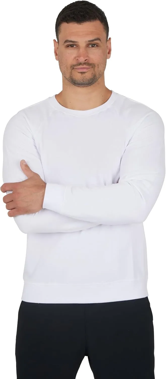 90 Degree By Reflex Men's Terry Brushed Long Sleeve Top