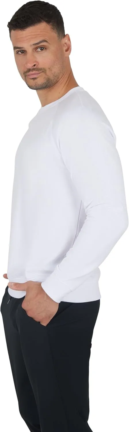 90 Degree By Reflex Men's Terry Brushed Long Sleeve Top