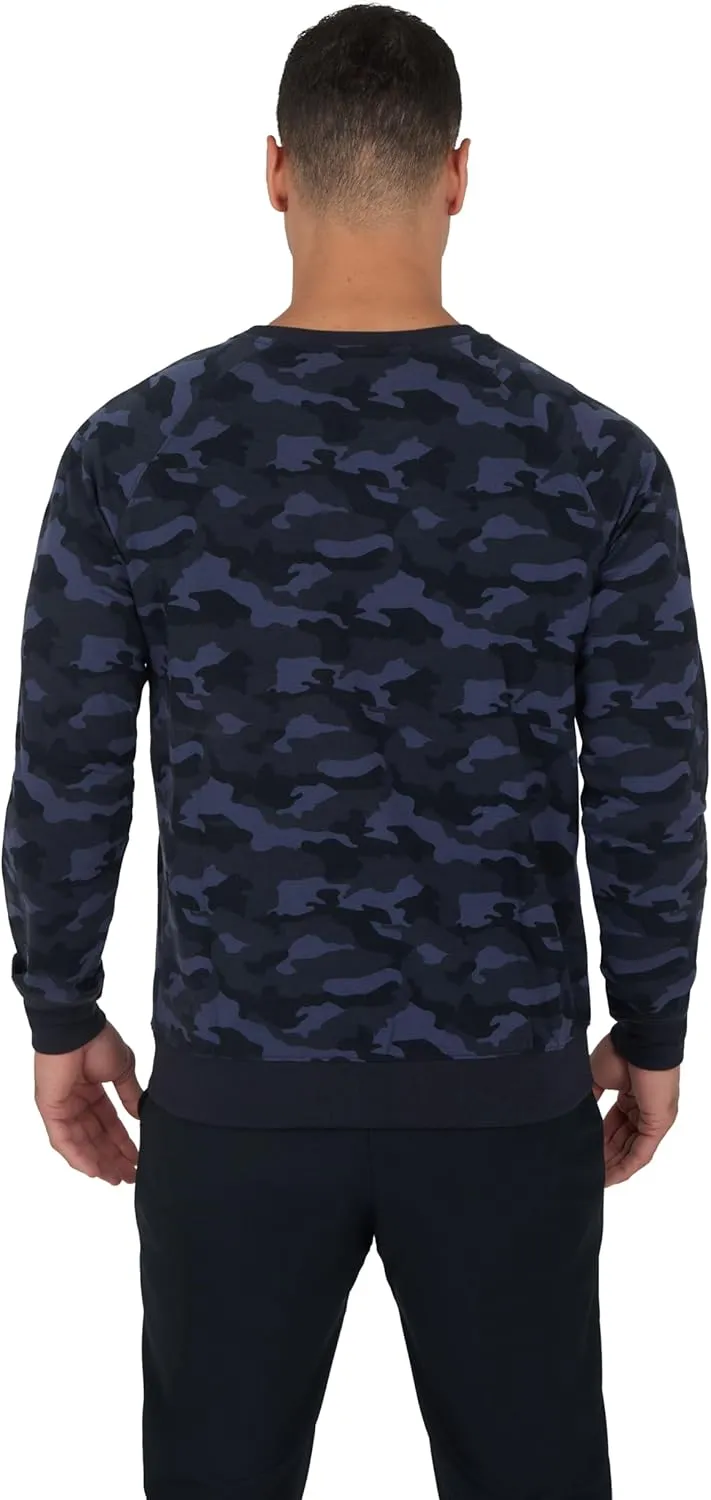 90 Degree By Reflex Men's Terry Brushed Long Sleeve Top