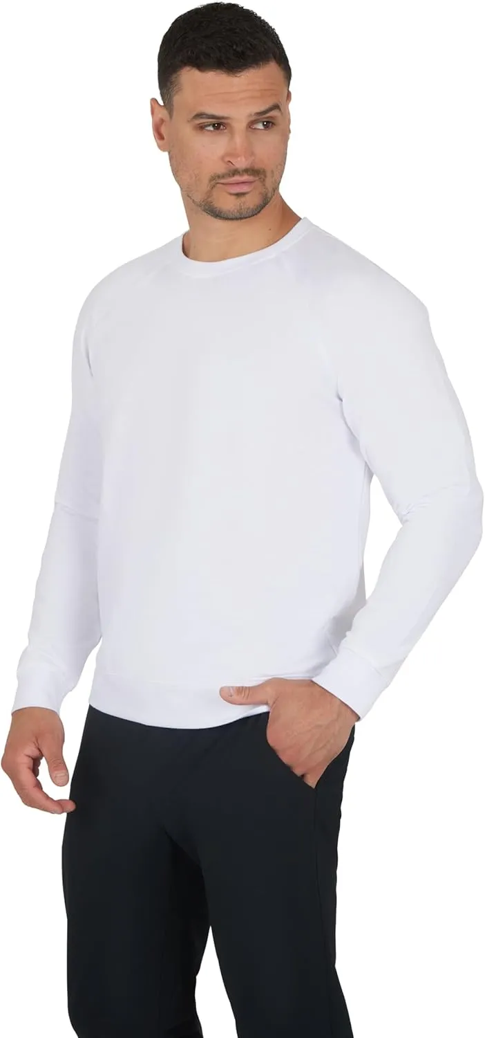 90 Degree By Reflex Men's Terry Brushed Long Sleeve Top