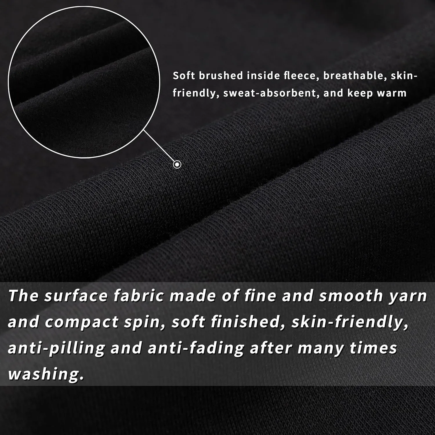 ALAVIKING Kids Soft Brushed Fleece Jogger Sweatpants Drawstring Elastic Waist Athletic Pants for Boys or Girls 3-12 Years