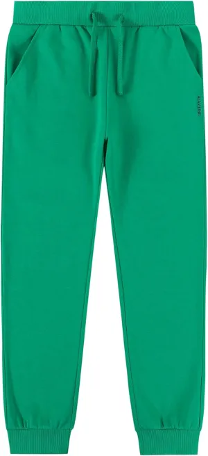 ALAVIKING Kids Soft Brushed Fleece Jogger Sweatpants Drawstring Elastic Waist Athletic Pants for Boys or Girls 3-12 Years