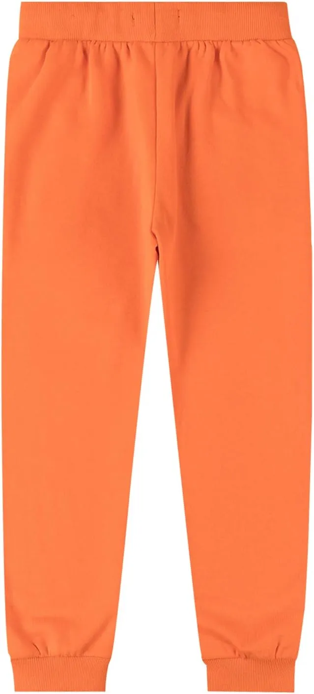 ALAVIKING Kids Soft Brushed Fleece Jogger Sweatpants Drawstring Elastic Waist Athletic Pants for Boys or Girls 3-12 Years