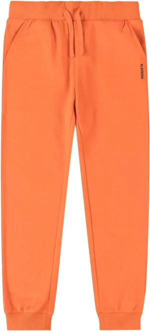 ALAVIKING Kids Soft Brushed Fleece Jogger Sweatpants Drawstring Elastic Waist Athletic Pants for Boys or Girls 3-12 Years