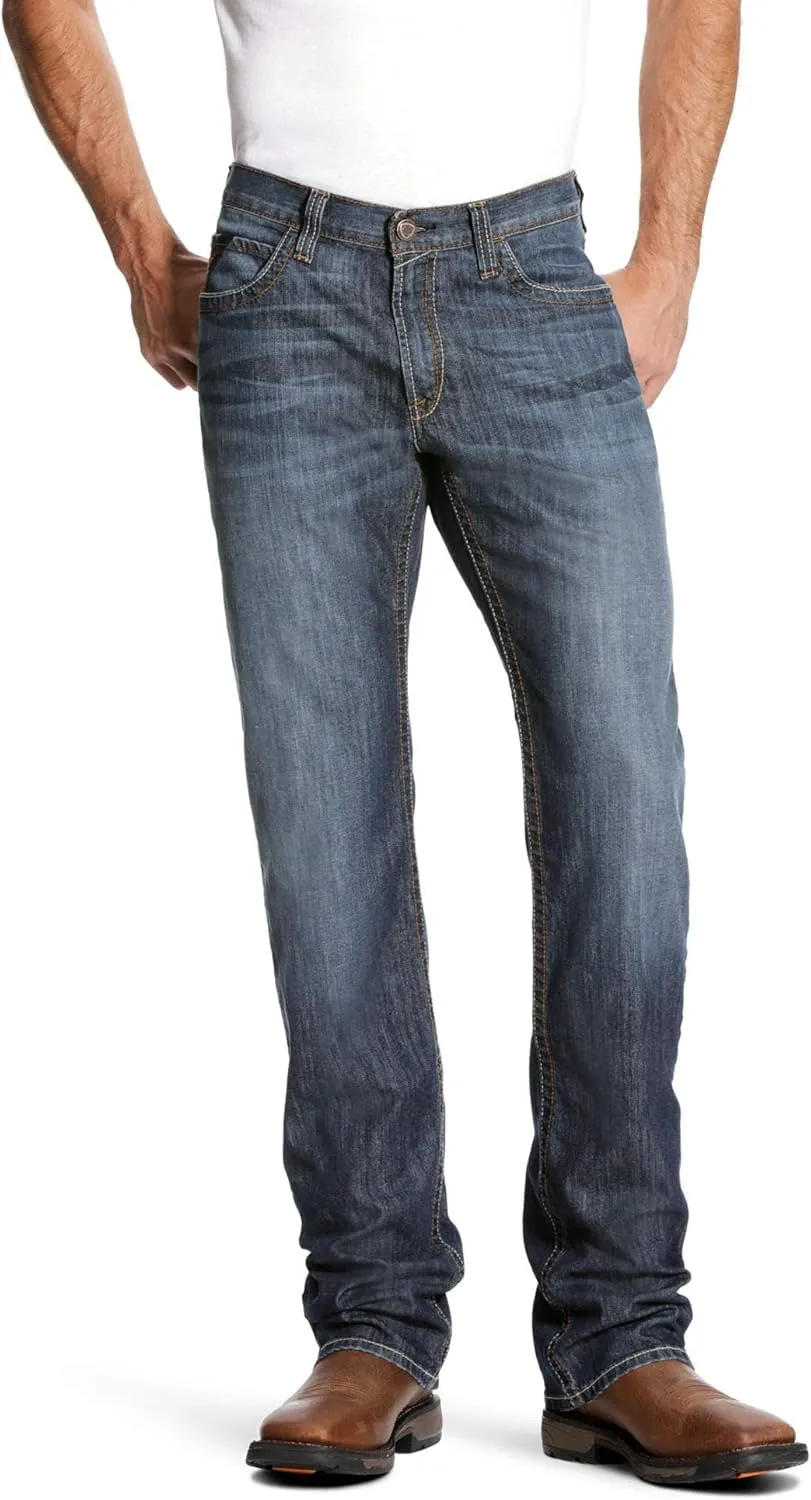 ARIAT Men's Flame Resistant M4 Low Rise Boot Cut Jean