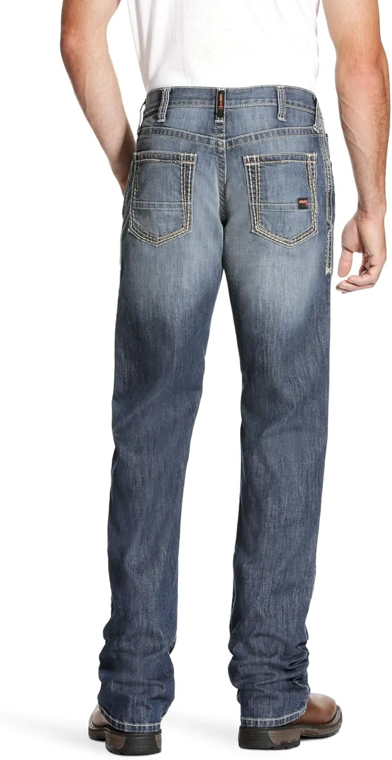 ARIAT Men's Flame Resistant M4 Low Rise Boot Cut Jean