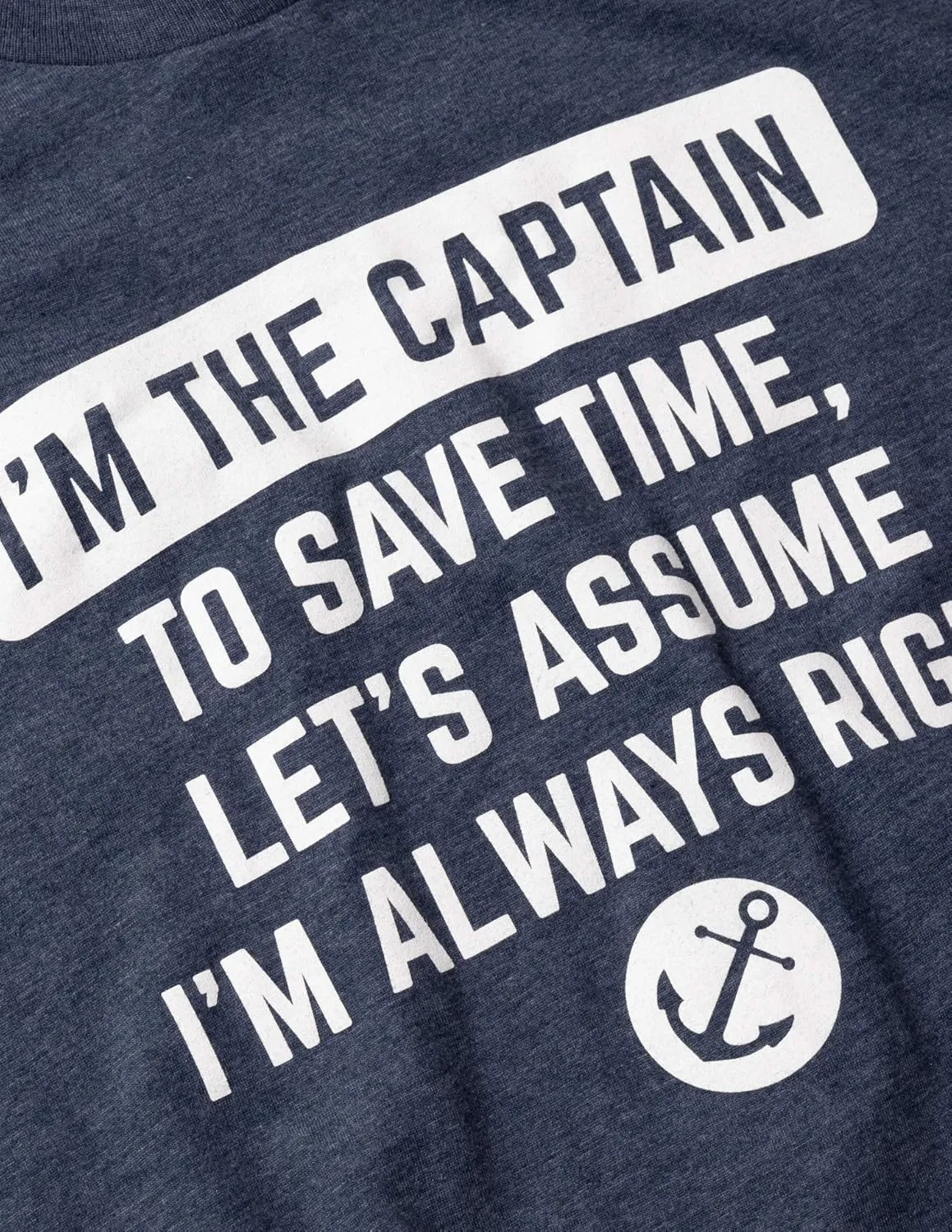Boating Humor Tee Shirts - Funny Boat Captain, Nautical Fishing Joke T-Shirts for Men or Women