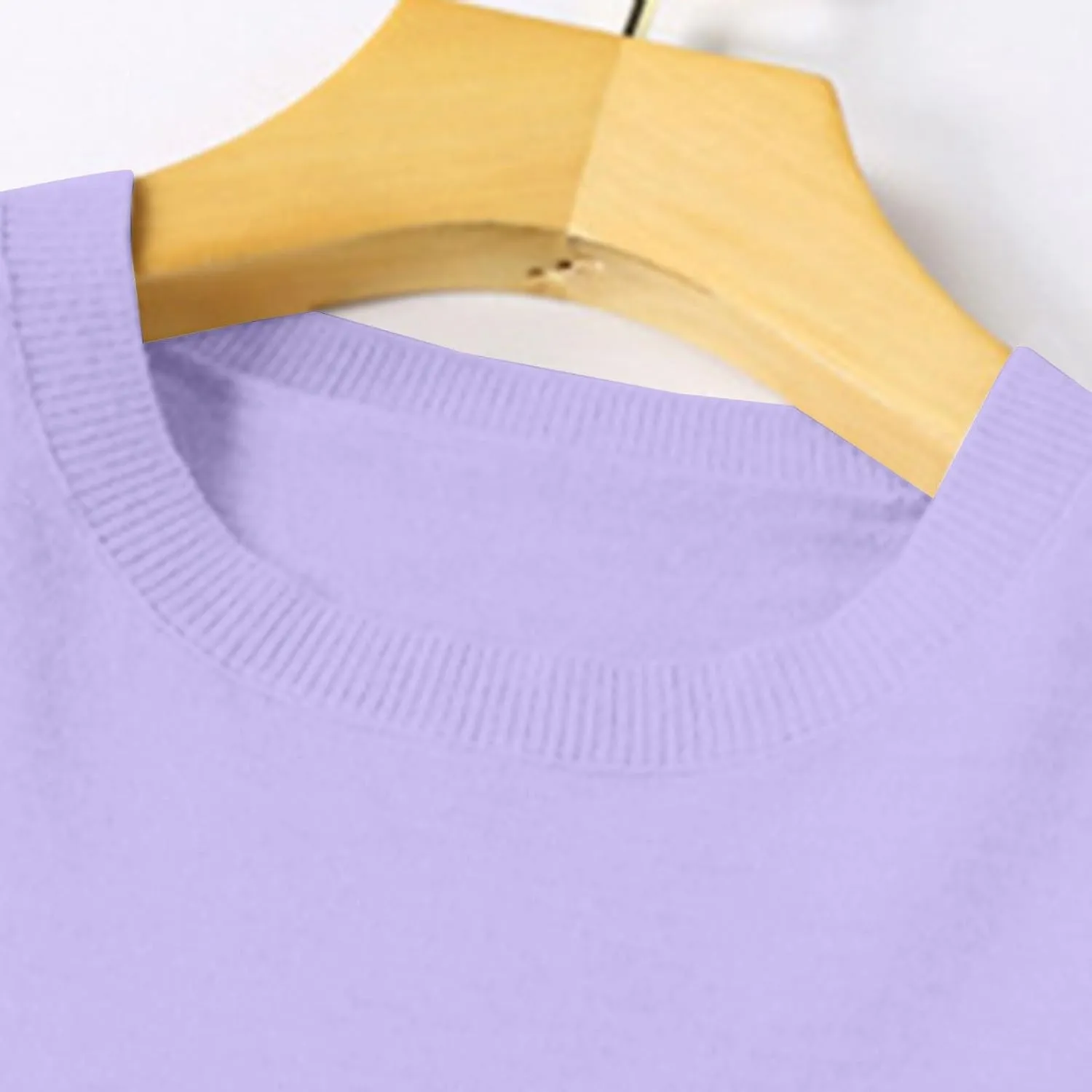 Cashmere Sweaters for Women Long Sleeve Casual Sweater Crewneck Outfits Winter Fashion Solid Color Pullover Sweater