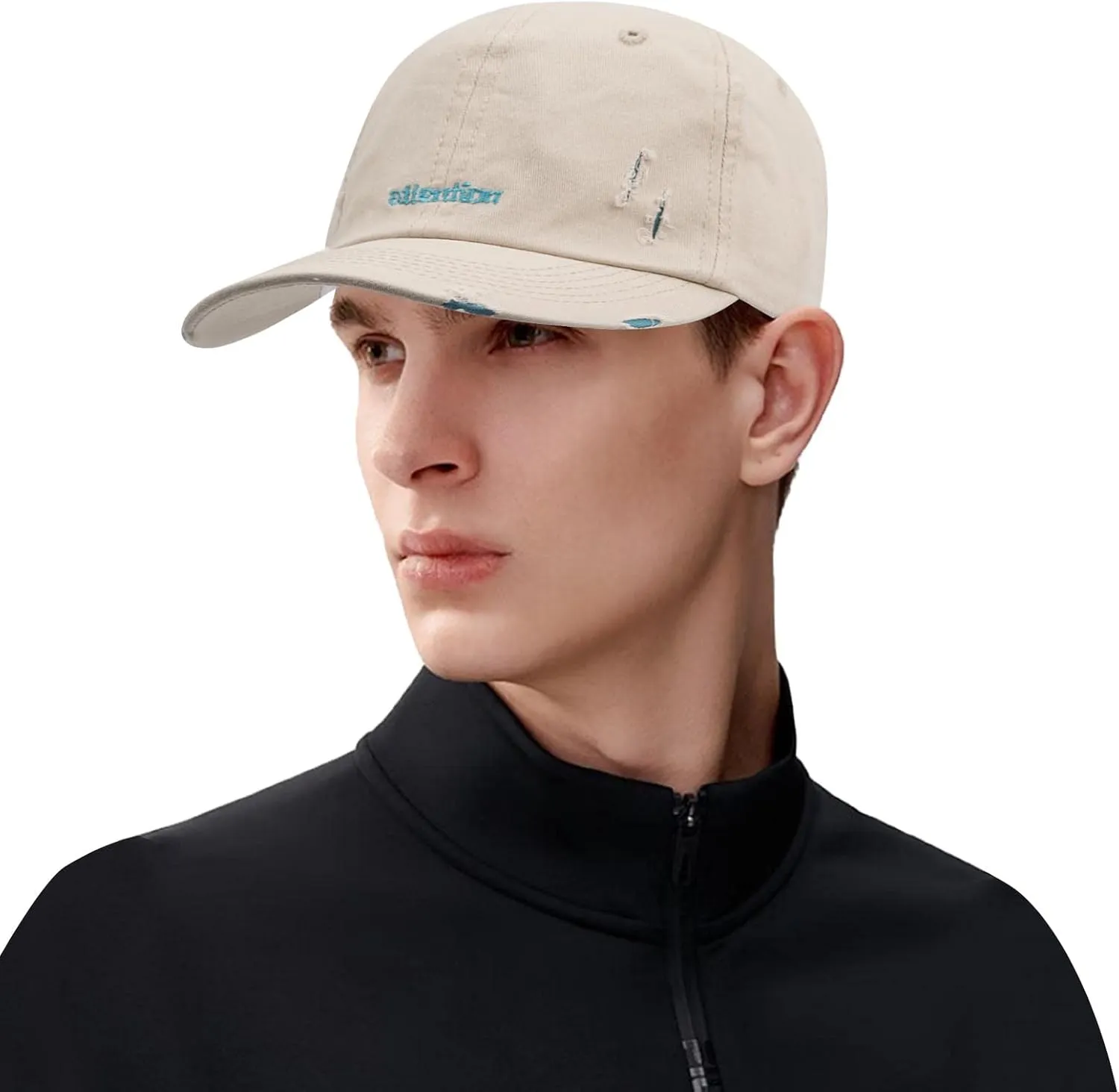 Clakllie Low Profile Baseball Cap Women Street Stryle Trucker Snapback Hat Unstructured Polo Hats Men Two-Tone Umpire Hats