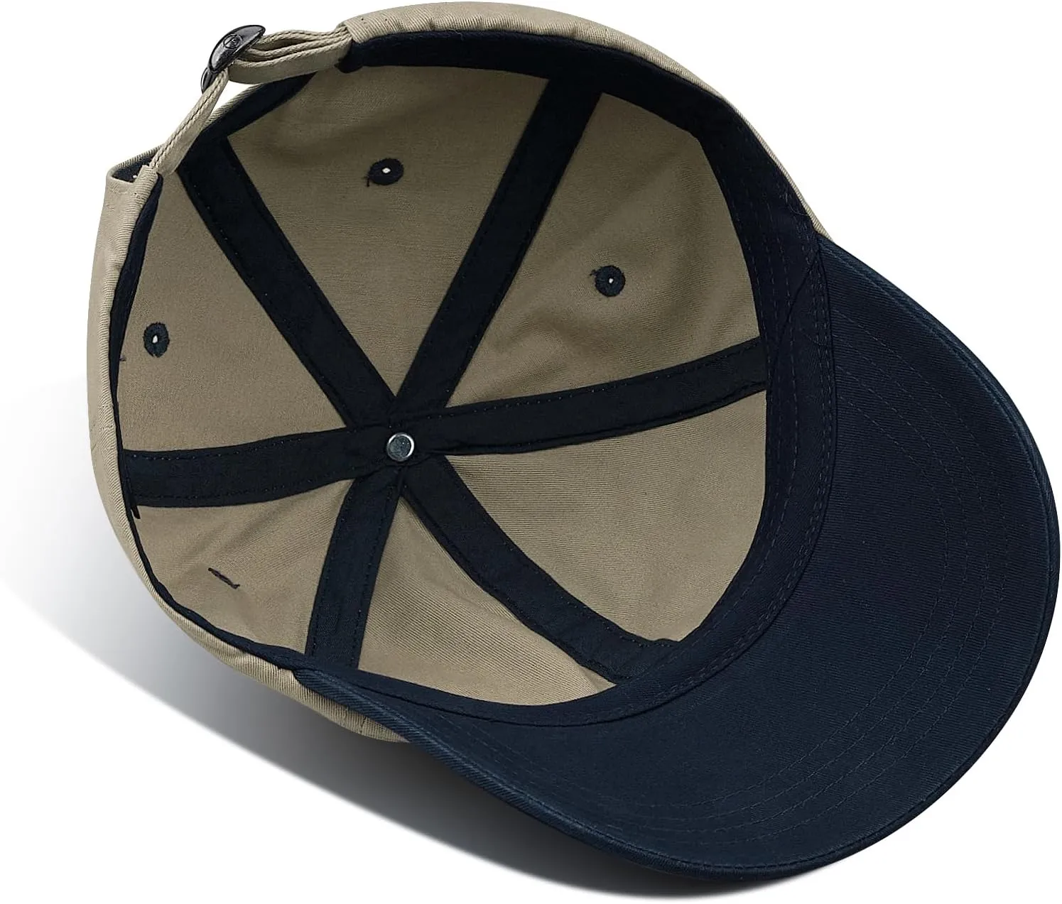 Clakllie Low Profile Baseball Cap Women Street Stryle Trucker Snapback Hat Unstructured Polo Hats Men Two-Tone Umpire Hats