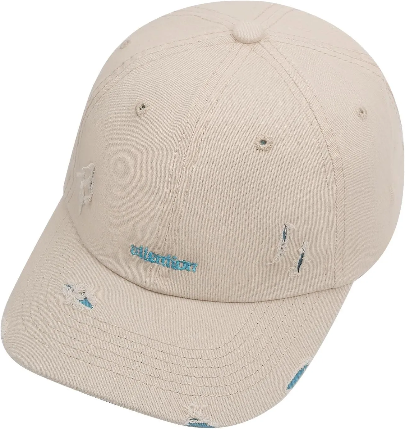 Clakllie Low Profile Baseball Cap Women Street Stryle Trucker Snapback Hat Unstructured Polo Hats Men Two-Tone Umpire Hats