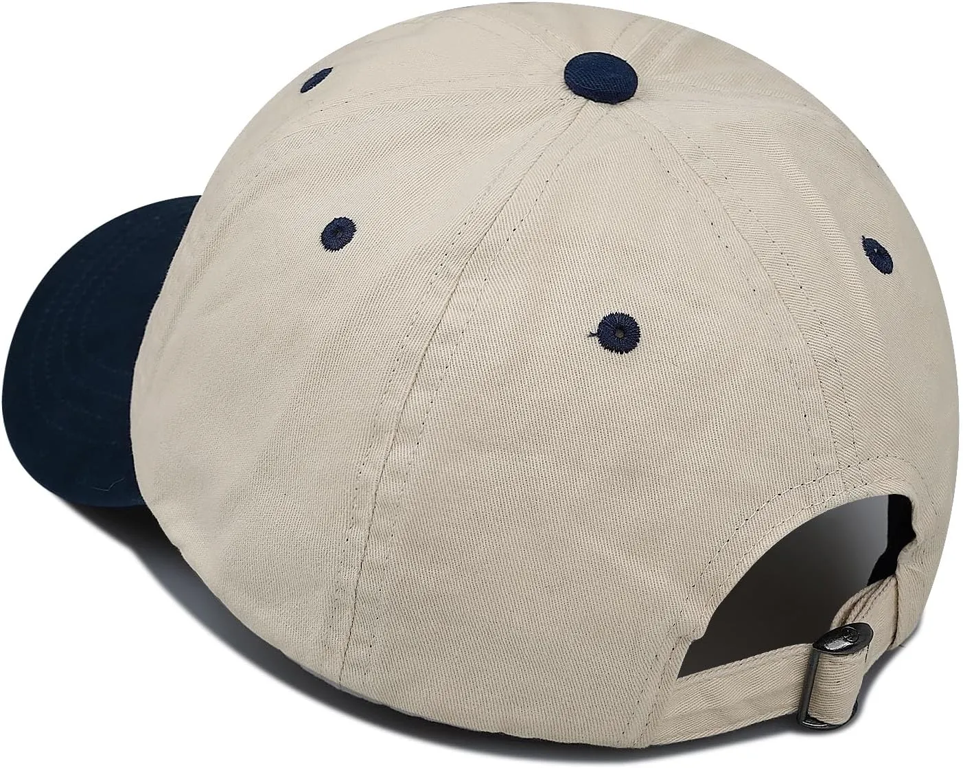 Clakllie Low Profile Baseball Cap Women Street Stryle Trucker Snapback Hat Unstructured Polo Hats Men Two-Tone Umpire Hats