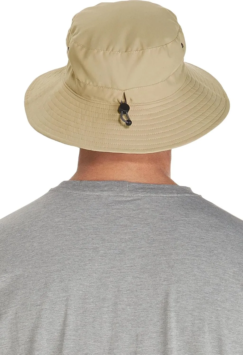 Coolibar UPF 50  Men's Nate Chlorine Resistant Bucket Hat - Sun Protective