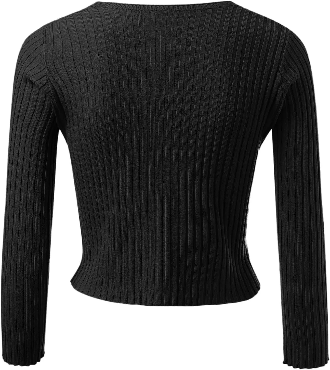 Dark Open Front Cardigan Womens Long Sleeve Open Front Knit Crop Cardigan Sweater Women Fleece Cardigan