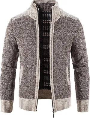 DuDubaby Funny Ugly Sweater for Mens Autumn and Winter Fashion Loose Cardigan Warm Lapel Hooded Jacket Sweater