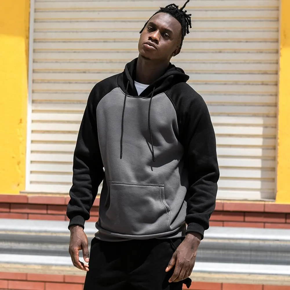 DUOFIER Hoodies for Men Pullover Hooded Sweatshirt with Kange Pocket