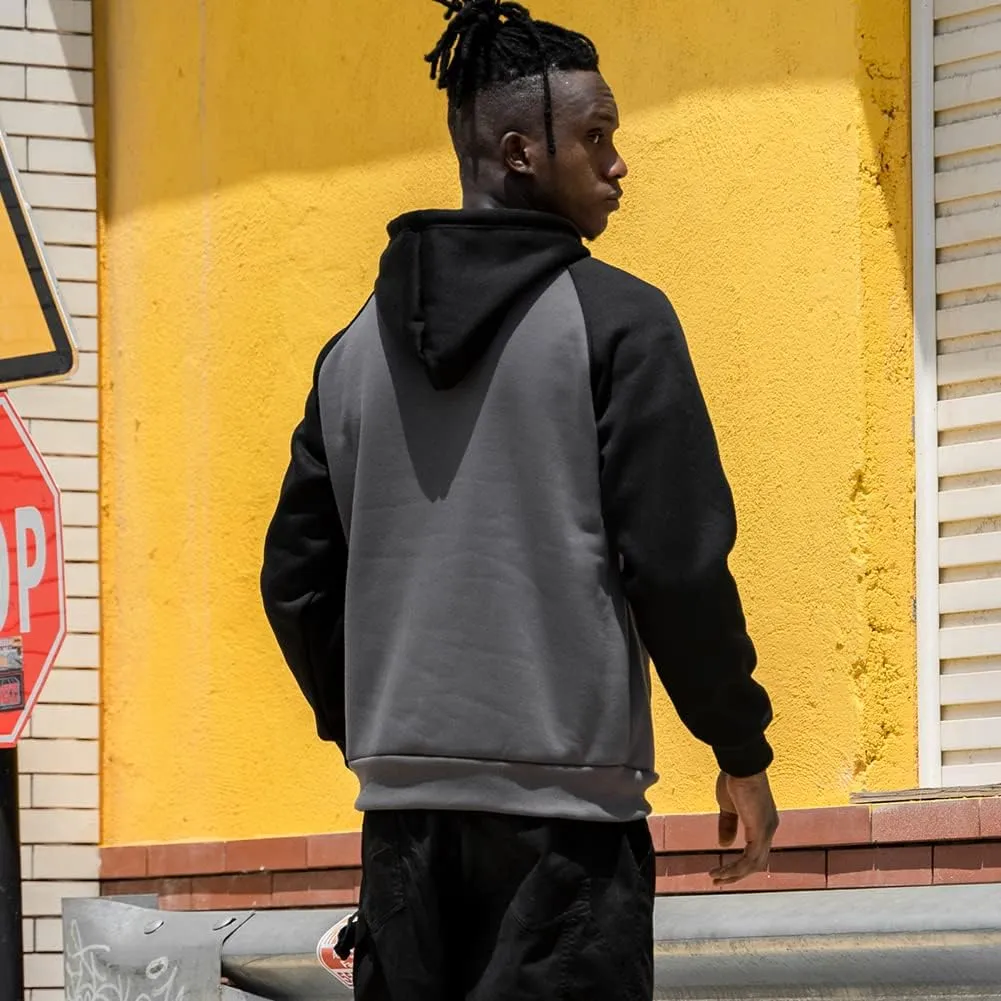 DUOFIER Hoodies for Men Pullover Hooded Sweatshirt with Kange Pocket