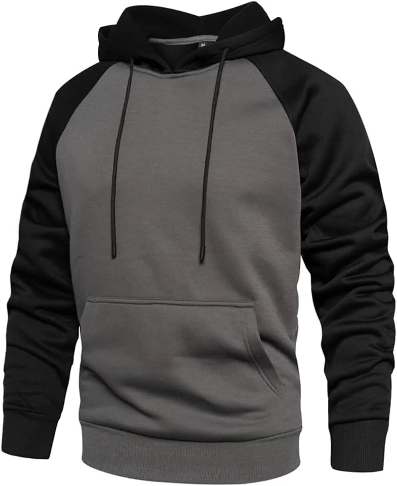 DUOFIER Hoodies for Men Pullover Hooded Sweatshirt with Kange Pocket