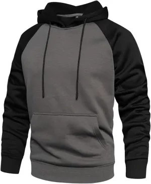 DUOFIER Hoodies for Men Pullover Hooded Sweatshirt with Kange Pocket