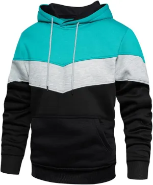 DUOFIER Hoodies for Men Pullover Hooded Sweatshirt with Kange Pocket