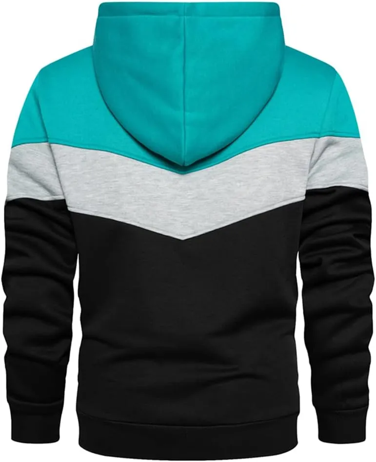 DUOFIER Hoodies for Men Pullover Hooded Sweatshirt with Kange Pocket
