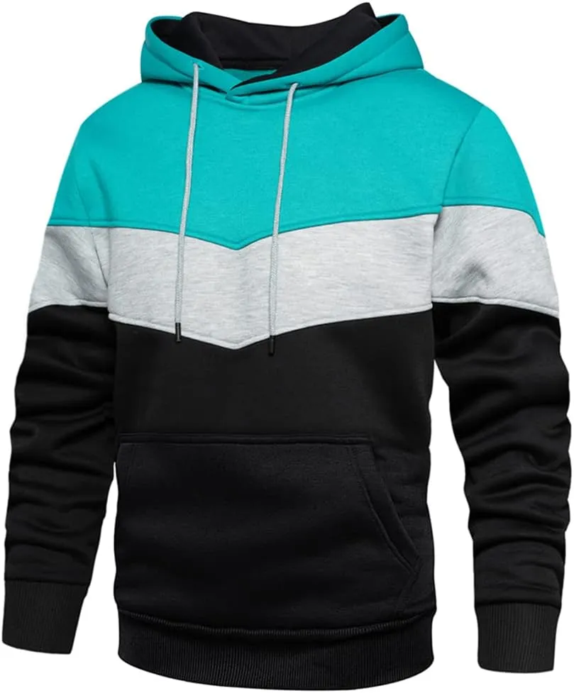 DUOFIER Hoodies for Men Pullover Hooded Sweatshirt with Kange Pocket