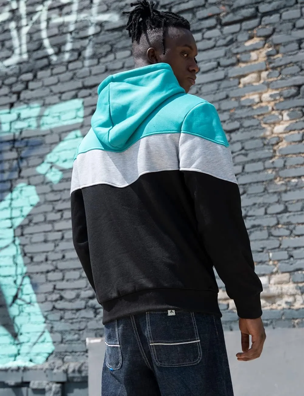 DUOFIER Hoodies for Men Pullover Hooded Sweatshirt with Kange Pocket