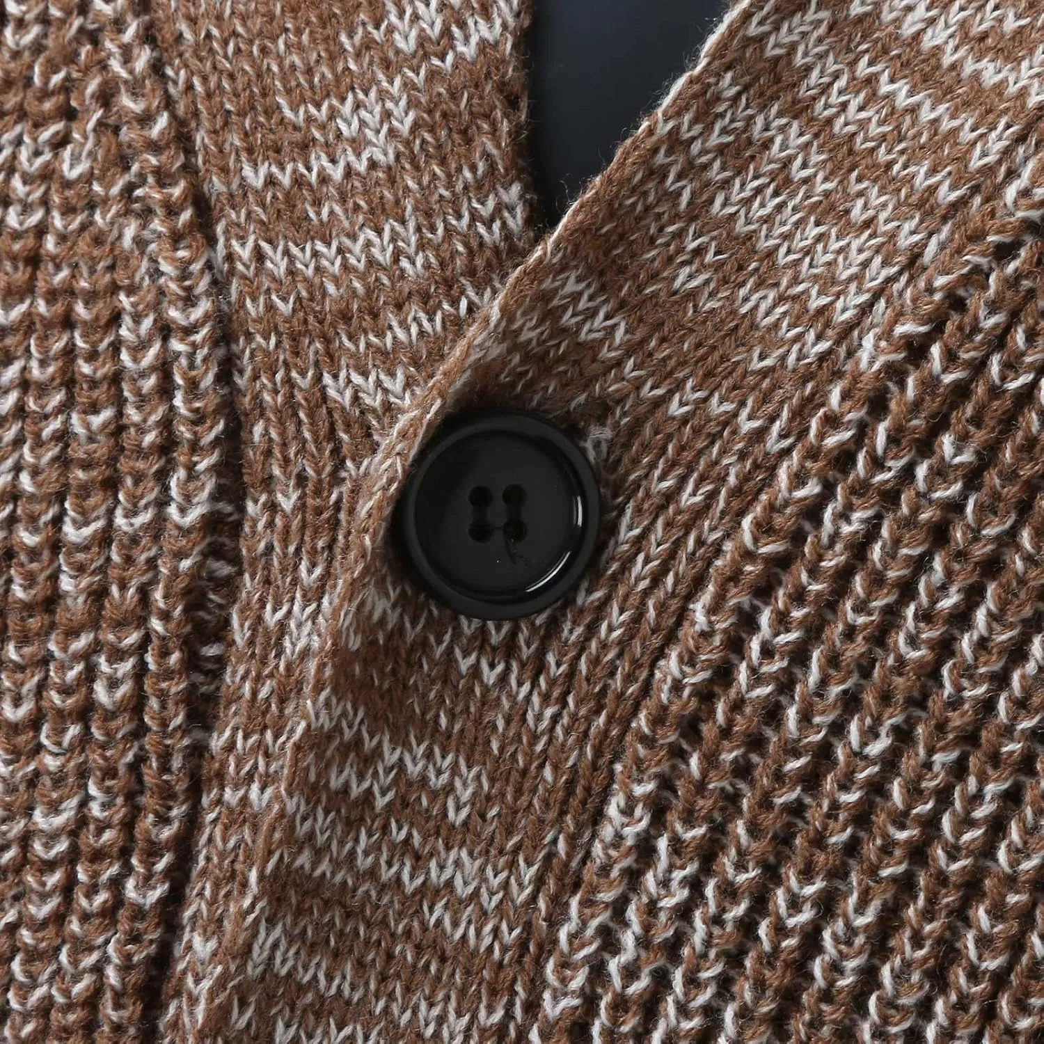 Family Fall Photo Outfits Zipper Warm Cardigan Knitted Coat Top Mens Shirts mens knit sweater Men Big And Tall