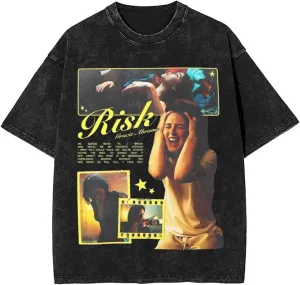Fashion Athletic Tops for Mens Vintage Oversize T-Shirts Funny Men Tees