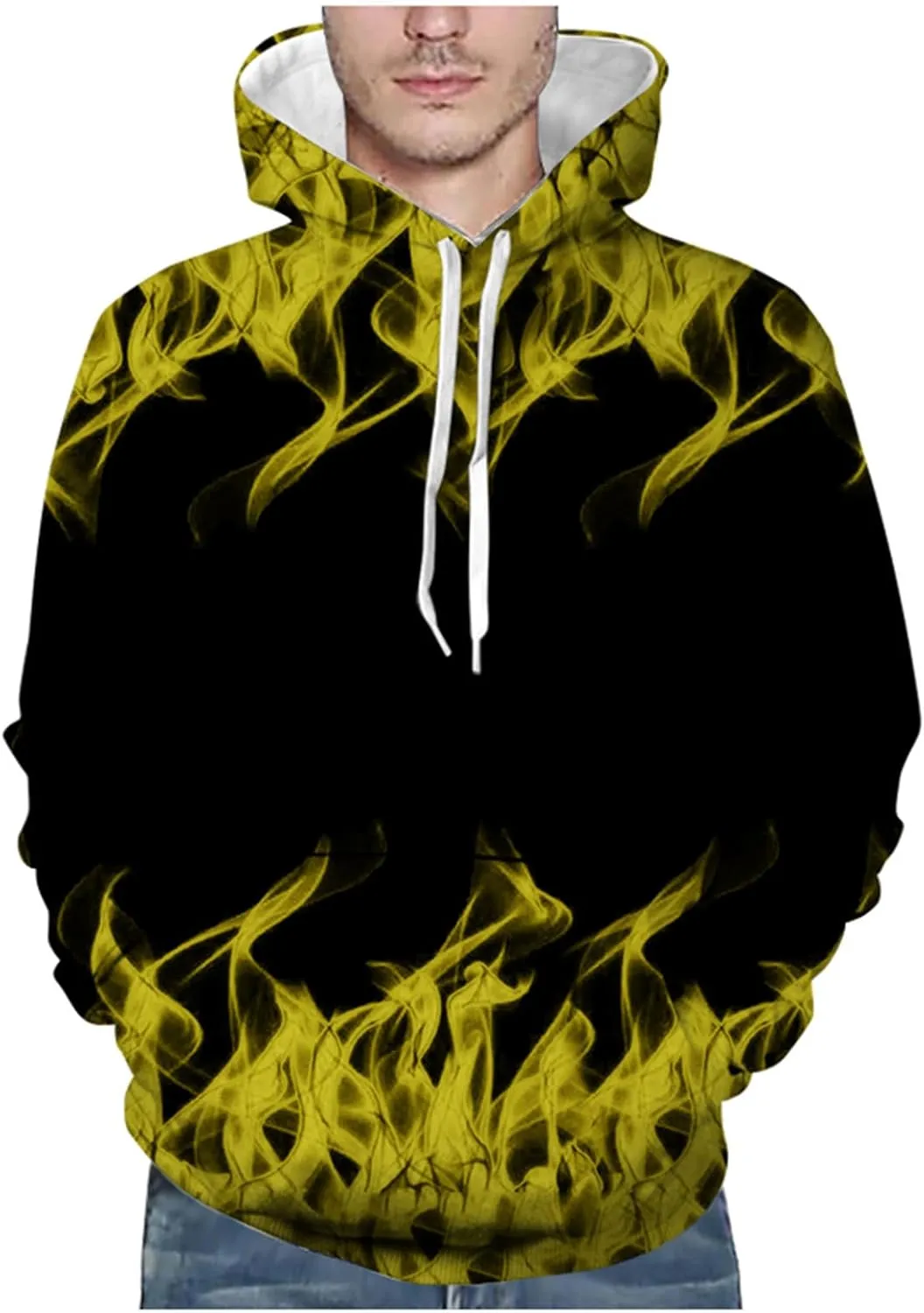 Fashion Men Women Unisex Hooded Sweatshirts 3D Printed Graphic Novelty Hoodies Long Sleeve Pockets Tops