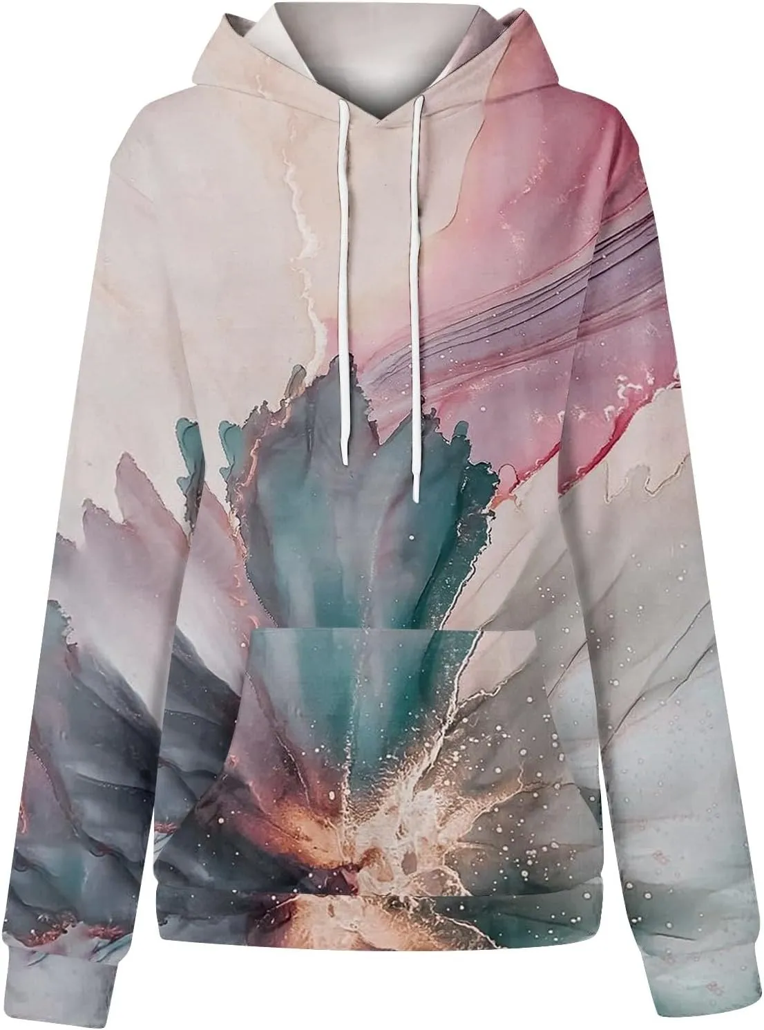 GOFULY Sweatshirt Blazer Women Fall Solid Hoodies Lightweight Winter Sweatshirts Long Sleeve Drawstring Sweaters With Pocket