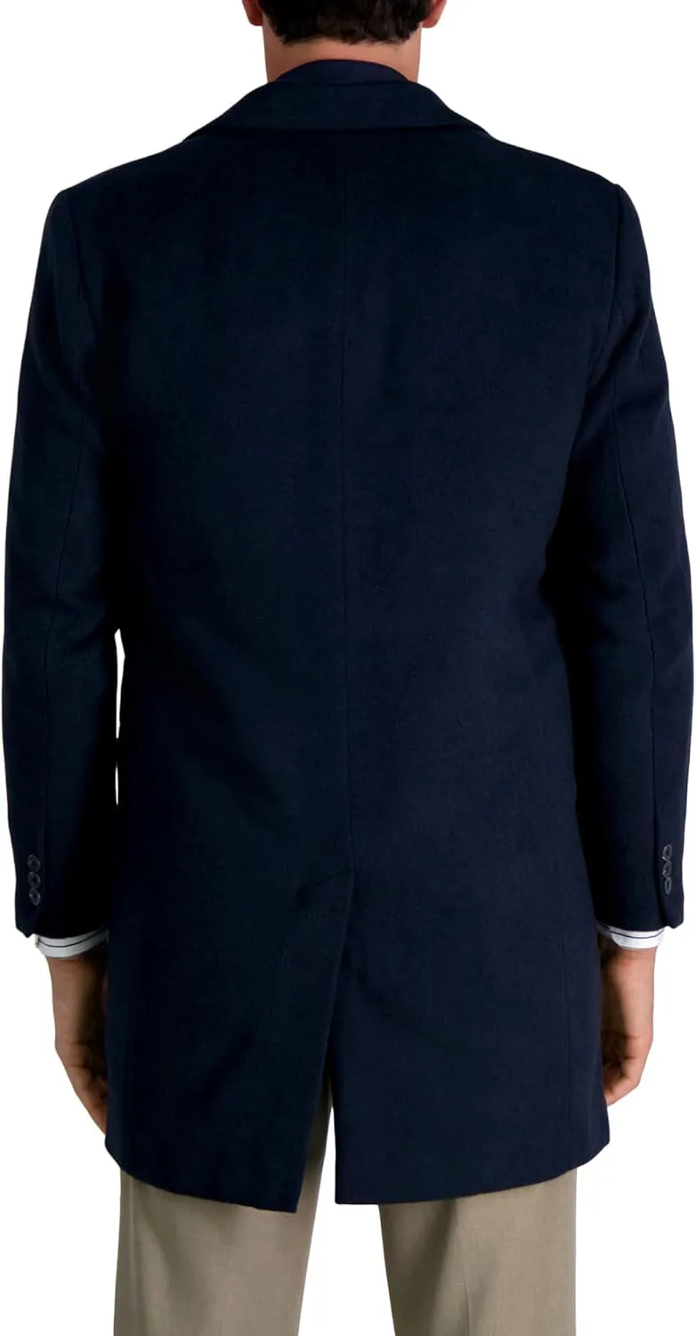 Haggar Men's Brushed Twill Top Coat