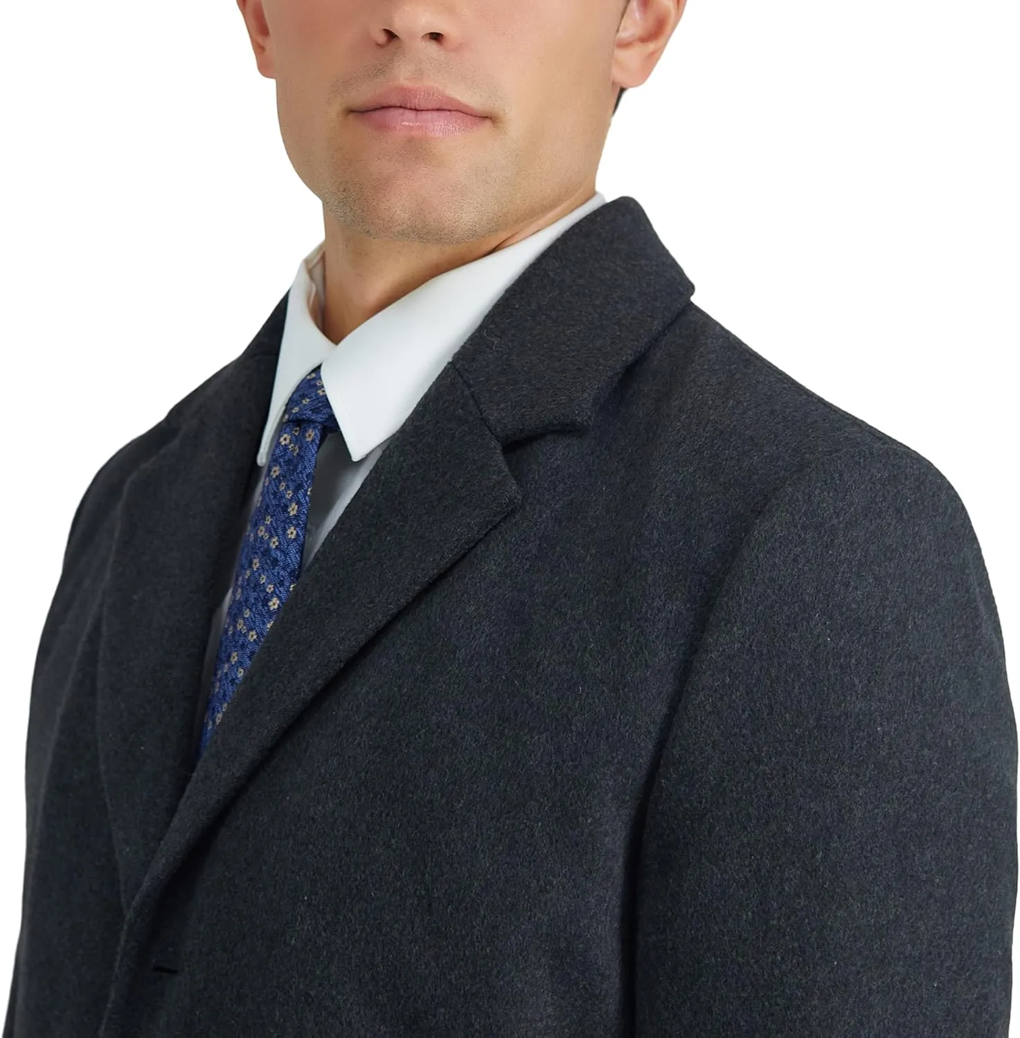 Haggar Men's Brushed Twill Top Coat