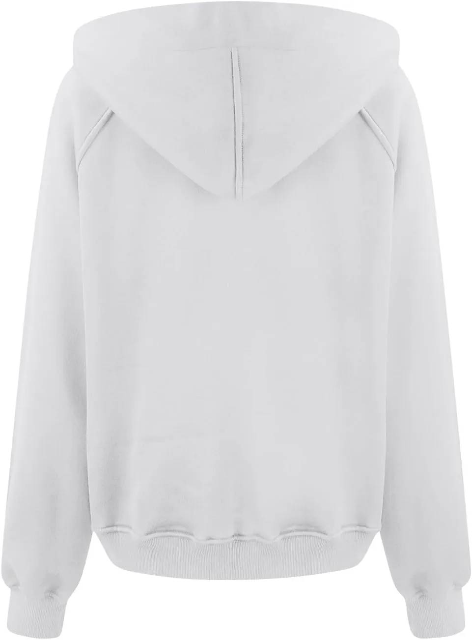Half Zip Hoodie Cropped Fleece Sweatshirts for Women Oversized Stand Collar Thumb Hole Comfy Pullover Hoodies