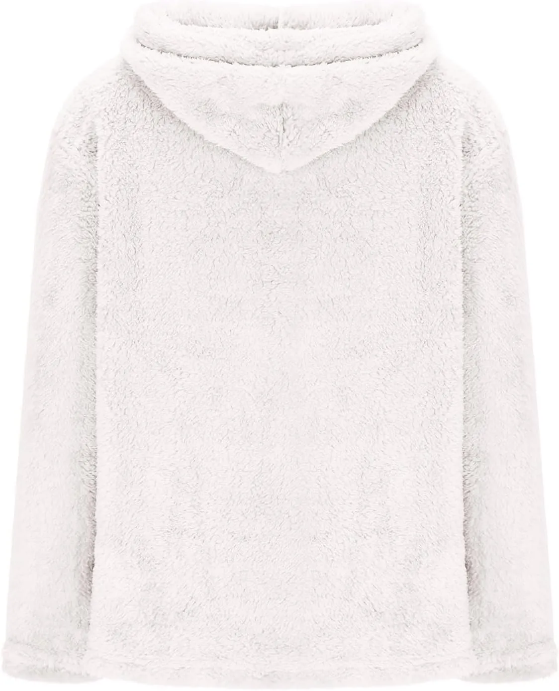 Hooded Sweatshirt for Women Trendy Loose Fit Long Sleeve Solid Color Sweaters Comfort Casual Drawstring Hoodies