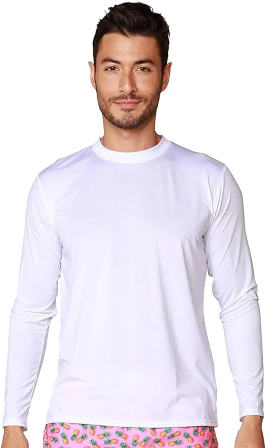 INGEAR Sun Shirts for Men Long Sleeve UV Protection, UPF 50 Sun Shirt, UV Shirts for Men, Men's Rash Guard Fishing Shirt