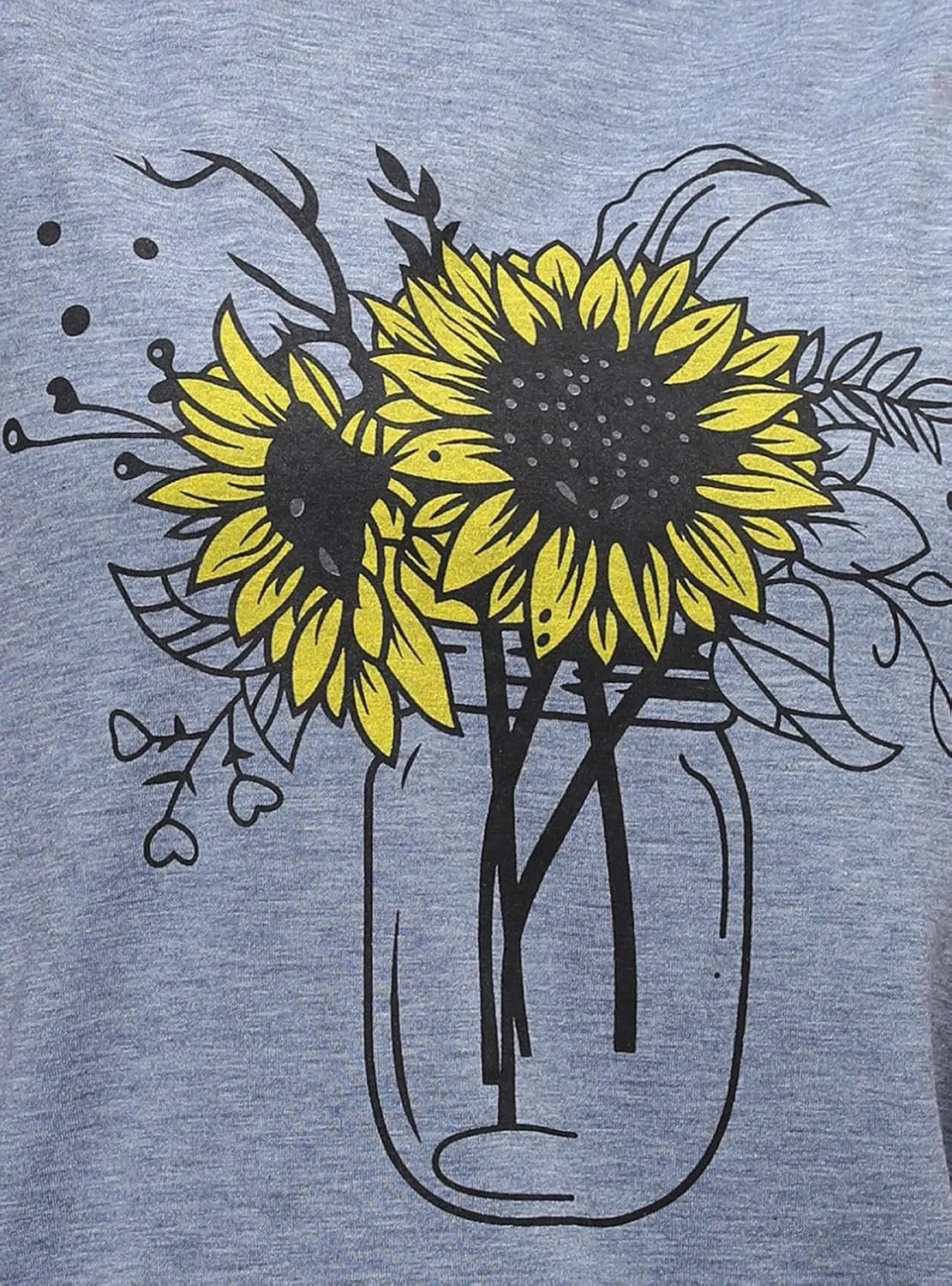 IRISGOD Womens Graphic Tees Casual Summer Short Sleeve Vintage T Shirts Tops