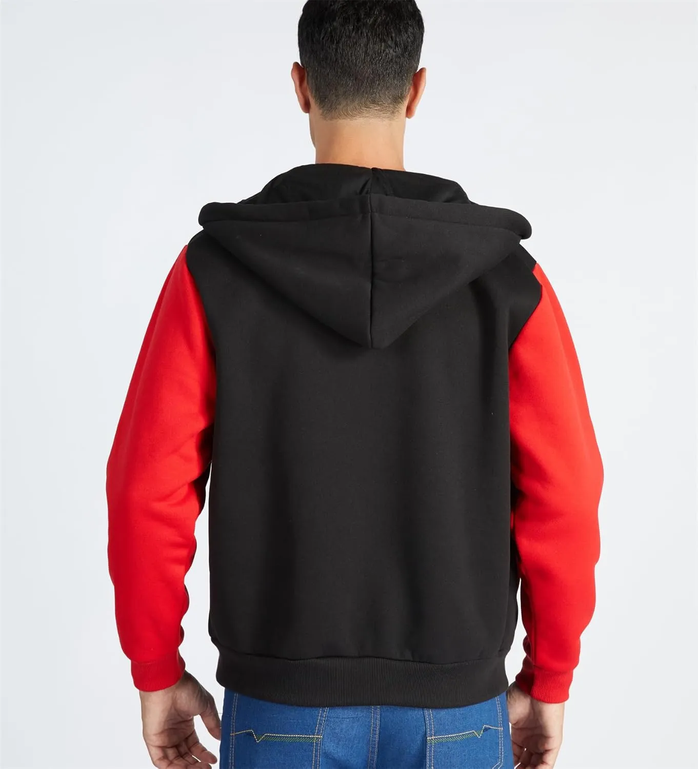 JACKETOWN Hoodie for Men Full Zip Up Sweatshirts Hoodies Lightweight Fashion Jacket with Pockets