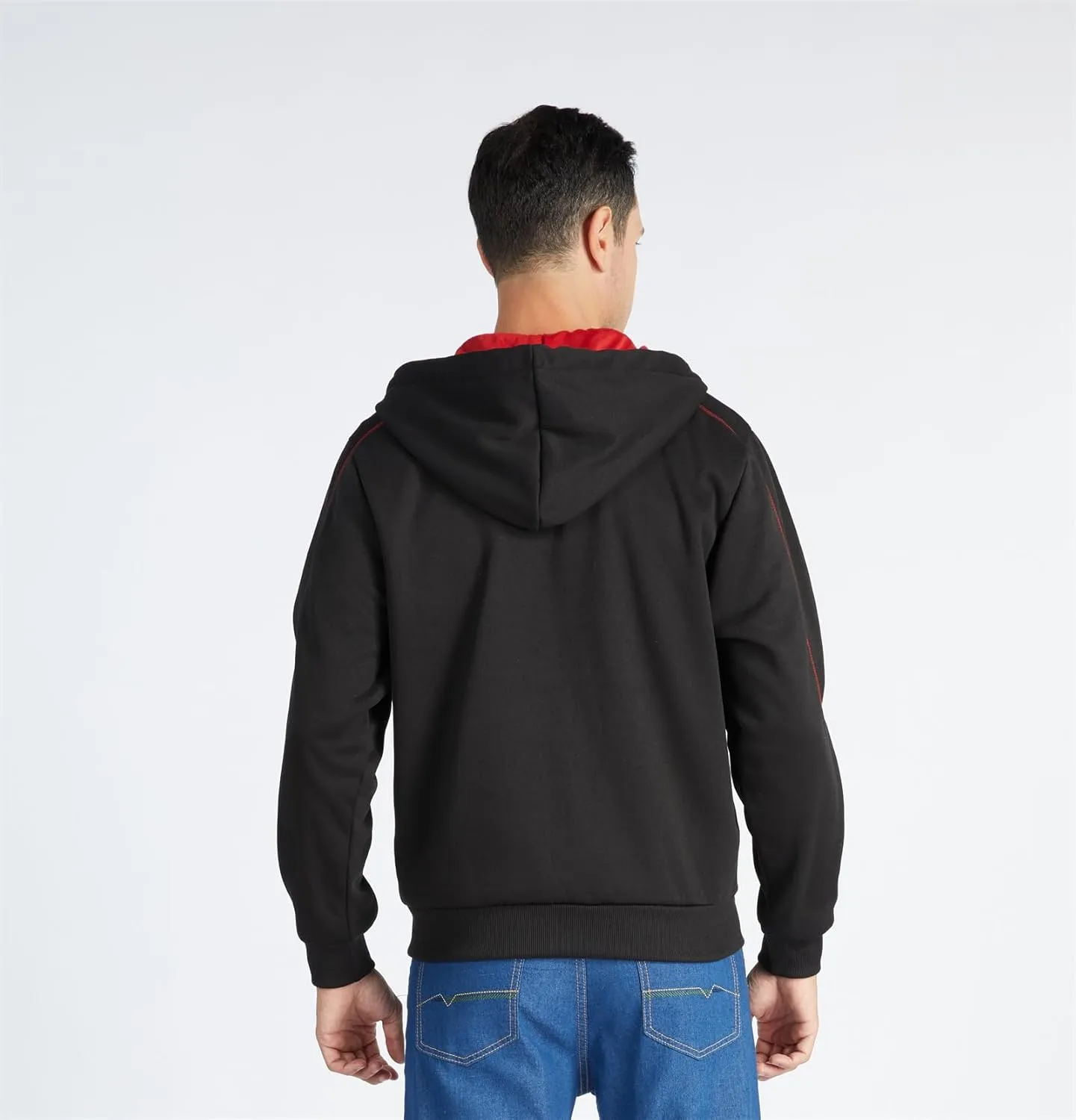 JACKETOWN Hoodie for Men Full Zip Up Sweatshirts Hoodies Lightweight Fashion Jacket with Pockets