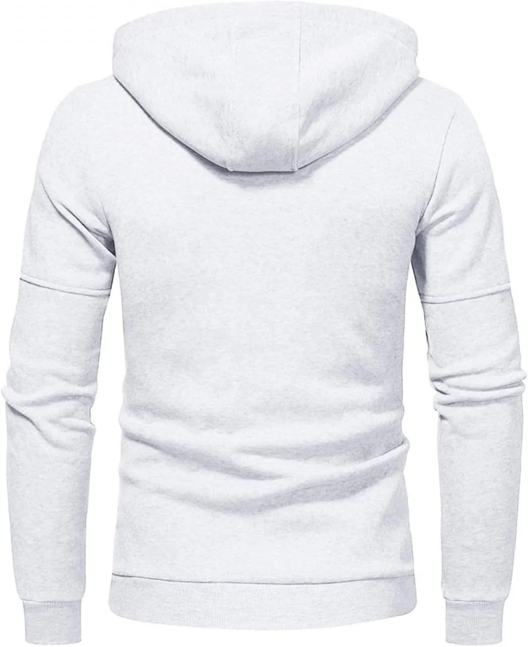 Jackets for Men,Pullover Hoodies for Men Solid Zipper Long Sleeve Hooded Sweatshirts Casual Workout Sport Sweaters Tops