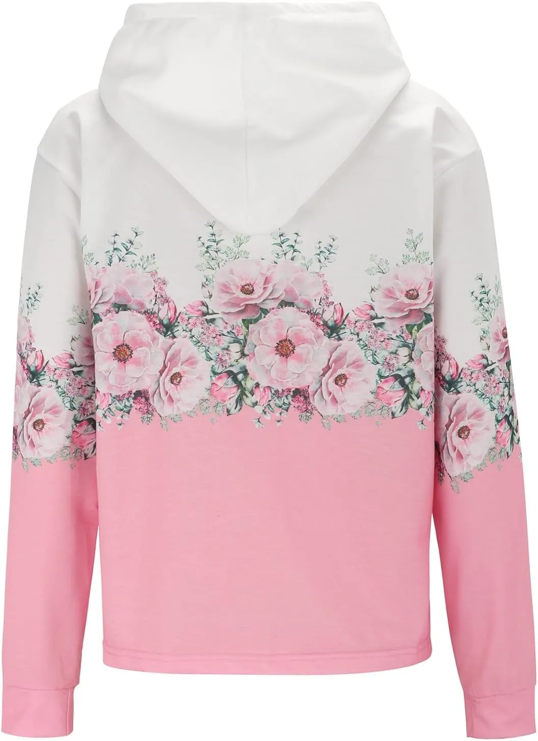 Jackets For Women Hooded Sweatshirt Long Sleeve Drawstring Sweatshirt Loose Sweatshirt With Pockets Hoodie For Women