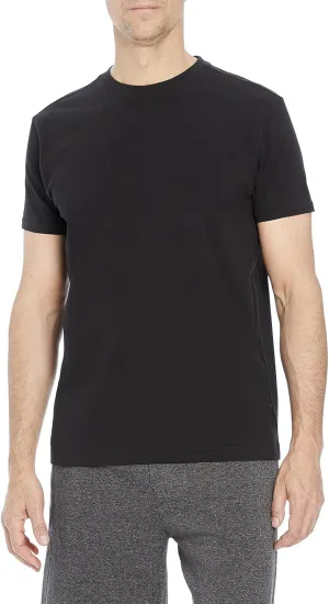 Kenneth Cole Men's Short Sleeve Organic Cotton/Spandex Crew