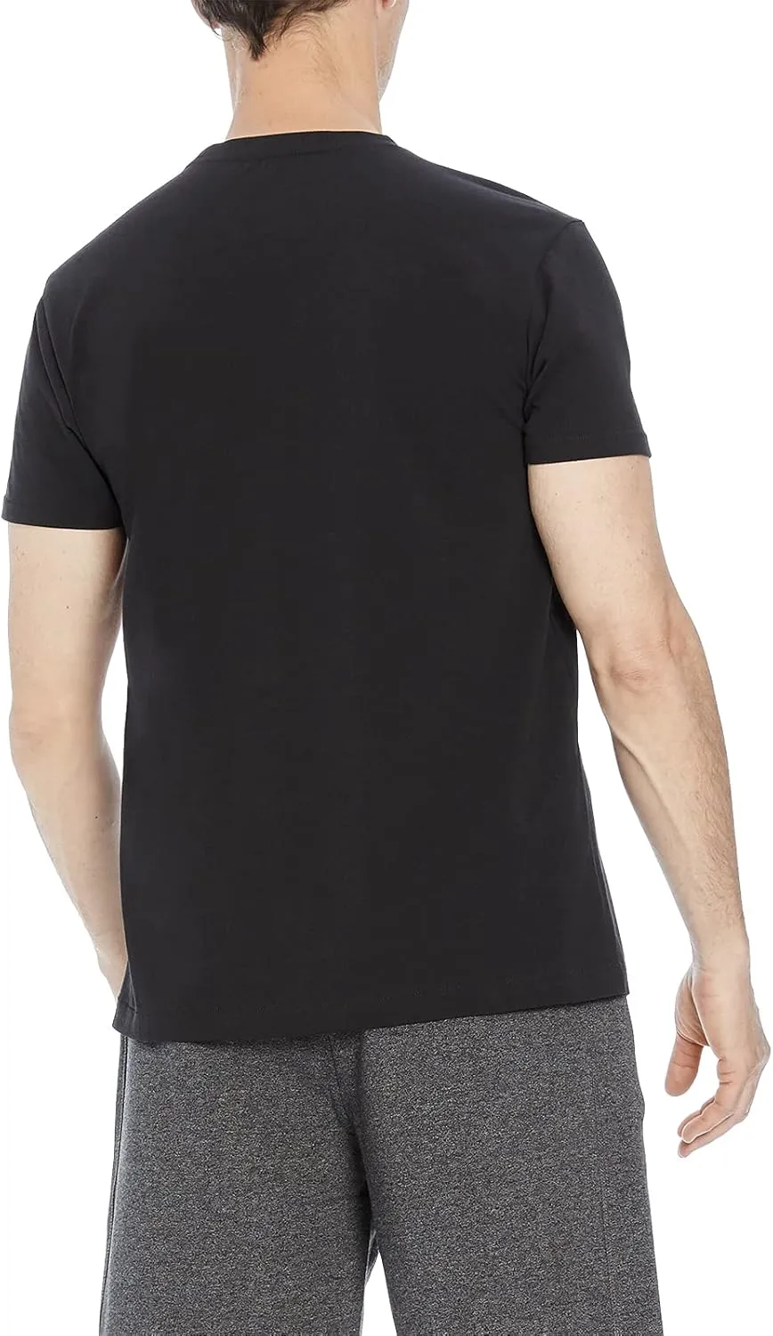 Kenneth Cole Men's Short Sleeve Organic Cotton/Spandex Crew