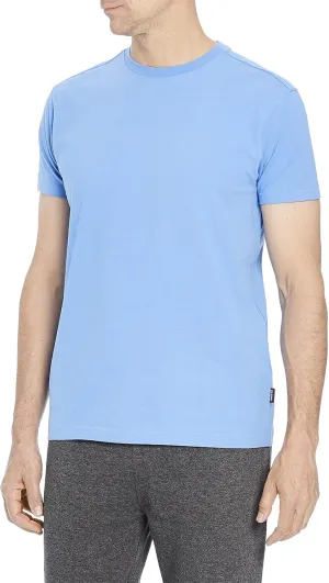Kenneth Cole Men's Short Sleeve Organic Cotton/Spandex Crew