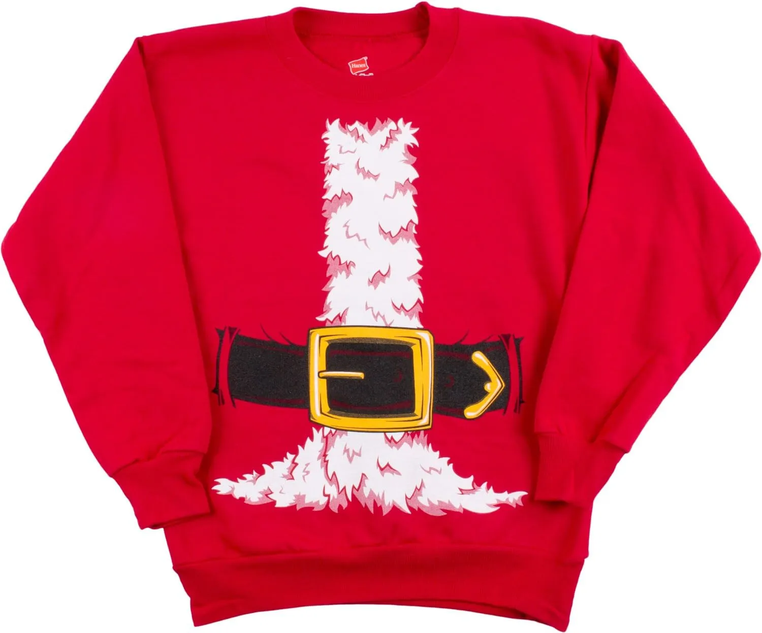 Kid's Santa's Elf Costume | Novelty Christmas Sweater, Holiday Child Sweatshirt