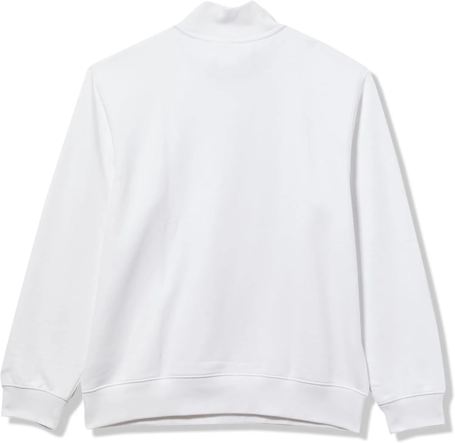 Lacoste Men's Non-Brushed Fleece Quarter Zip
