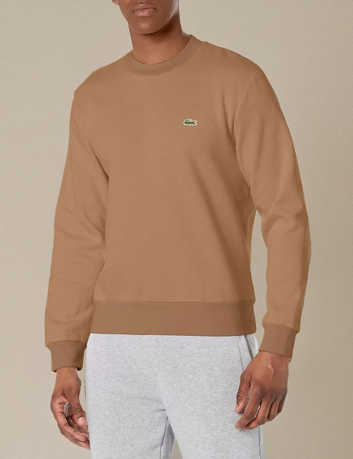 Lacoste Men's Organic Brushed Cotton Sweatshirt